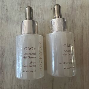2 pcs New Sealed Vegamour GRO+ Advanced Hair Growth Serum